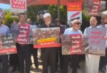 مظاهرات ضد مصر في تل أبيب