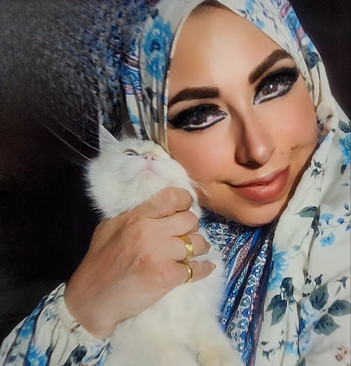 أمل إبراهيم ملكة القطط