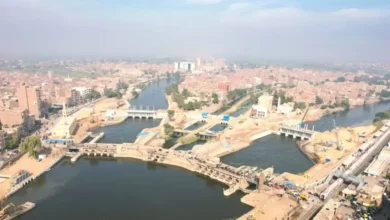 أضخم مشروع ري بالصعيد