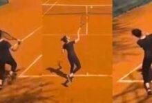 لاعبة التنس هاجر عبد القادر