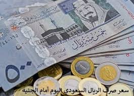 سعر الريال السعودي اليوم مقابل الجنيه في البنوك المصرية