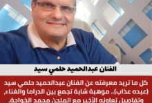 الفنان عبدالحميد حلمي سيد