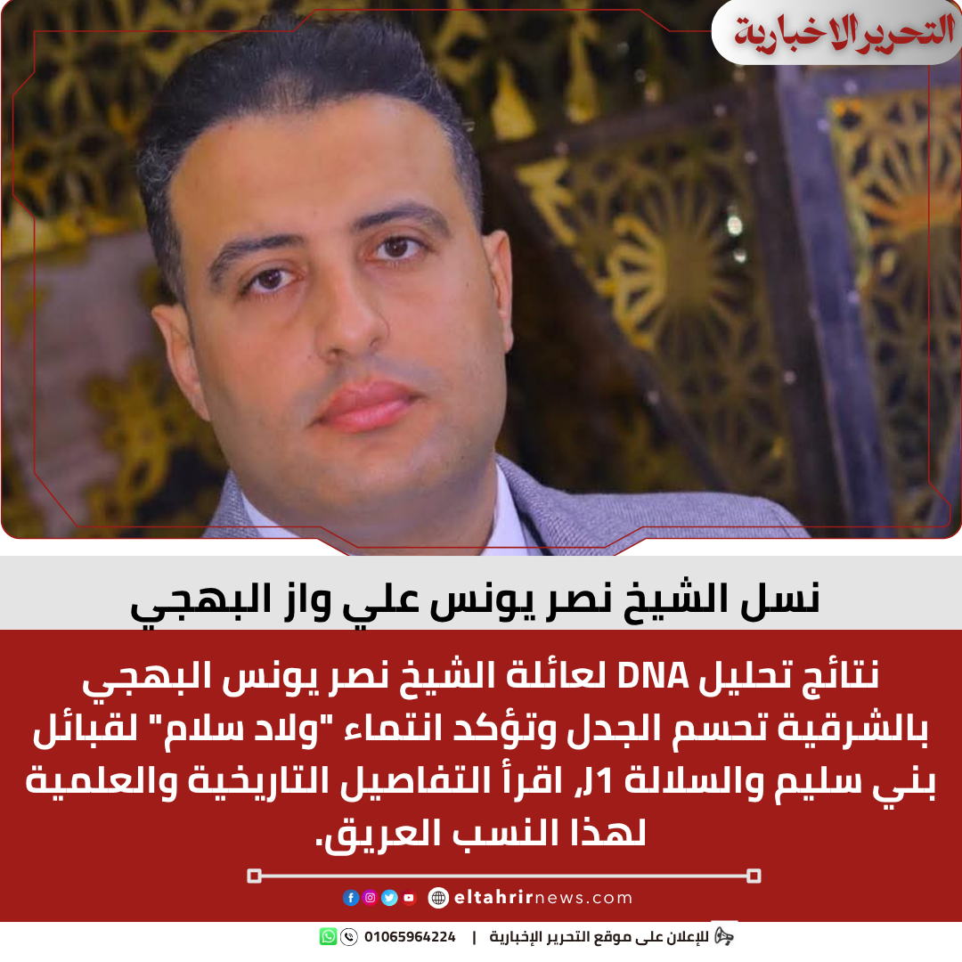 نسل الشيخ نصر يونس علي واز البهجي