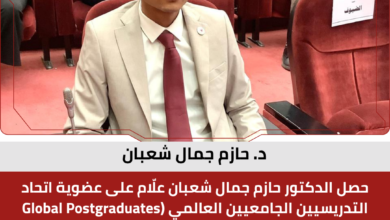 د. حازم جمال شعبان