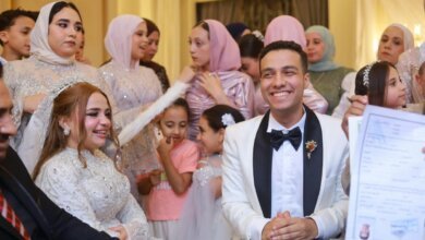 زفاف النقيب أدهم الجنزوري