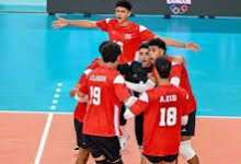 فوز منتخب مصر للناشئين للكرة الطائرة على السعودية