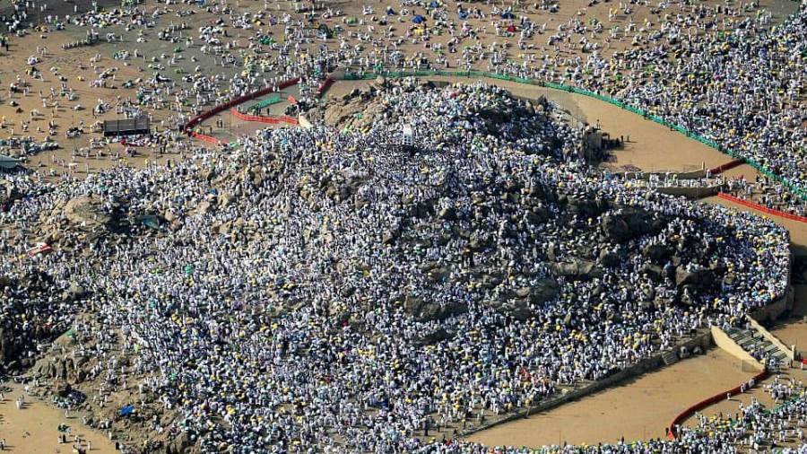 الحجاج في عرفات