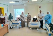 جانب من التجهيزات الطبية الحديثة داخل وحدة الغسيل الكلوي بمستشفى شفا الأطفال لدعم الأطفال مرضى الفشل الكلوي.