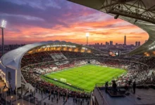 ملعب مباراة غزل المحلة والاتحاد السكندري في الدوري المصري الممتاز