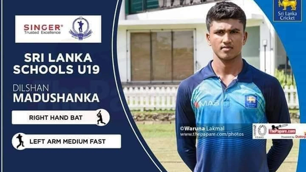 Dilshan Madushanka bowling spell in Pakistan vs Sri Lanka