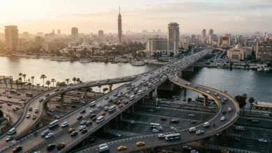 حركة المرور اليوم وسيولة المحاور الرئيسية في القاهرة