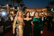 يسرا ومنى زكي وليلى علوي في مهرجان الجونة السينمائي بإطلالات ساحرة