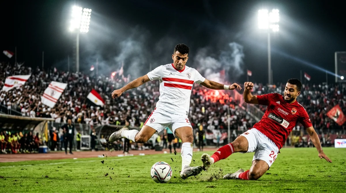 مباراة الزمالك وبترول أسيوط في بطولة الدوري المصري الممتاز 2026